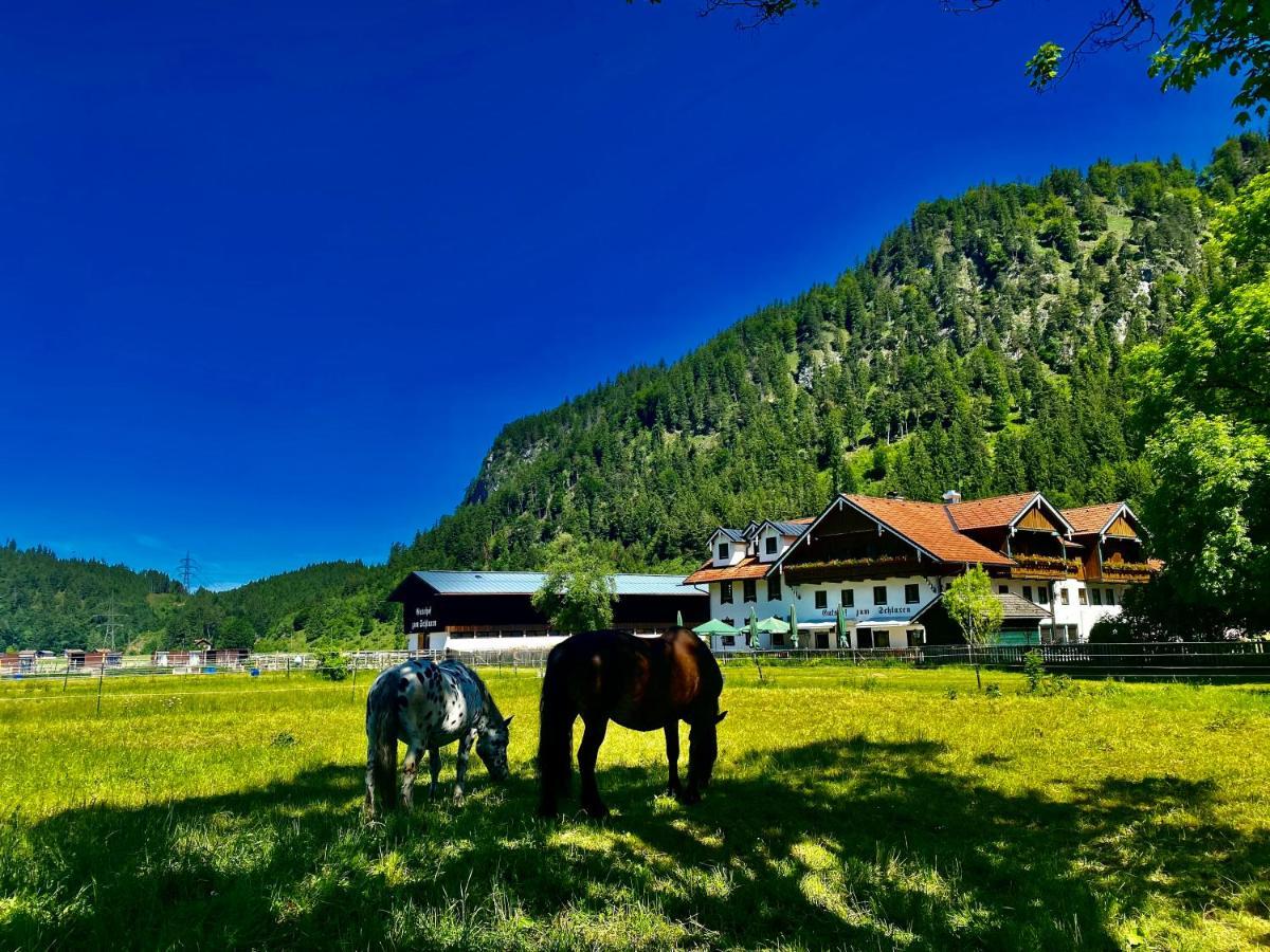 Gutshof Zum Schluxen Apartment Pinswang Luaran gambar